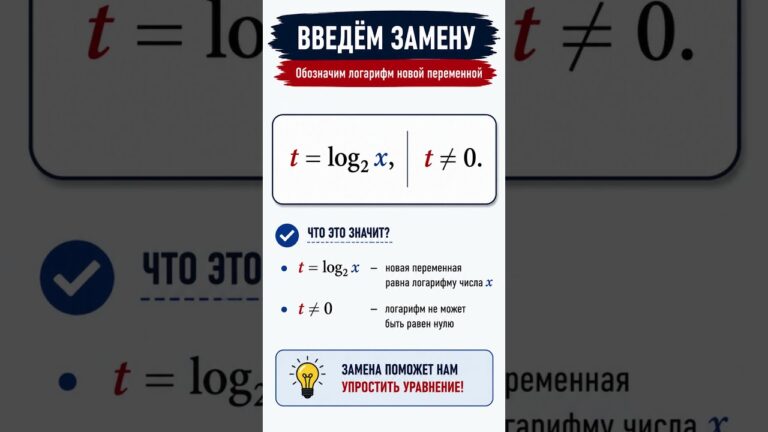 ЕГЭ 2026 №15 | Логарифмическое неравенство — подробное решение